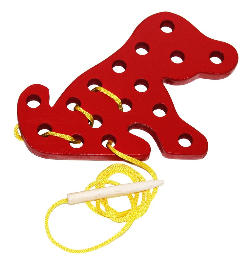 Skillofun Wooden Sewing Toys for Kid - Dog - Image 2
