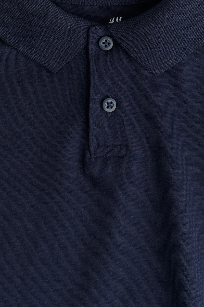 اتش اند ام تي-شيرت بولو من القطن