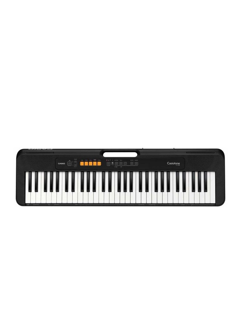 CASIO - Casio Keyboard CT-S100 +Adaptor Casiotone 61-Key Portable Keboard Black | CT-S100 - Image 1