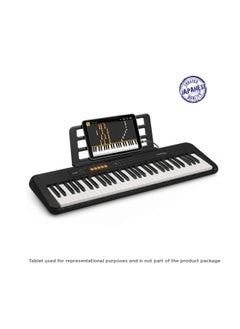 CASIO Casio Keyboard CT-S100 +Adaptor Casiotone 61-Key Portable Keboard Black | CT-S100  - Image 3