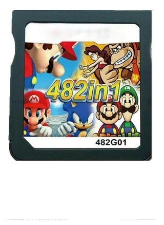 428 في 1 خرطوشة ألعاب متعددة العربات، مجموعات بطاقات DS Pack، مجموعة Fine Works Multicart لنينتندو DS، NDSL، NDSi، NDSi LL/XL، 3DS، 3DSLL/XL، New 3DS 2DS، 2DS LL/XL - pzsku/Z4F7CC196C6E8AC0B17F4Z/45/_/1701317092/aca9de89-ba59-486b-869e-4bd643337c4a