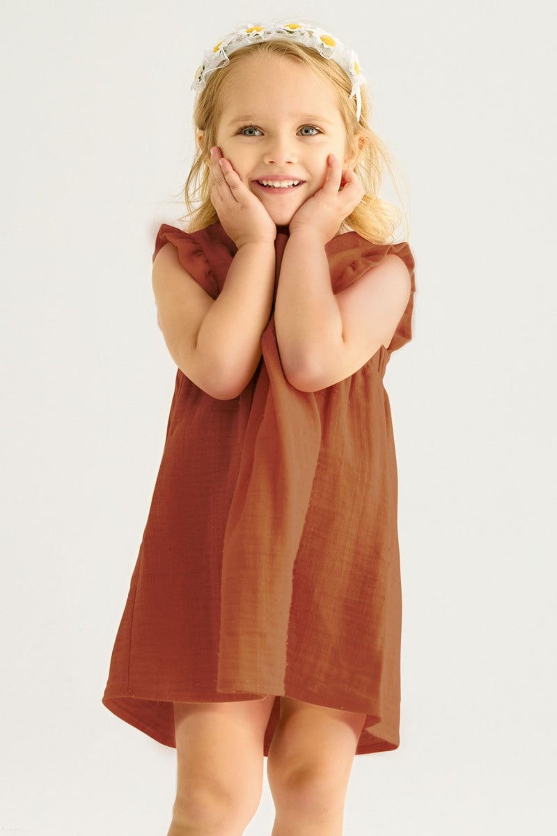 Zepkids Sleeveless Textured Dress  - Image 1