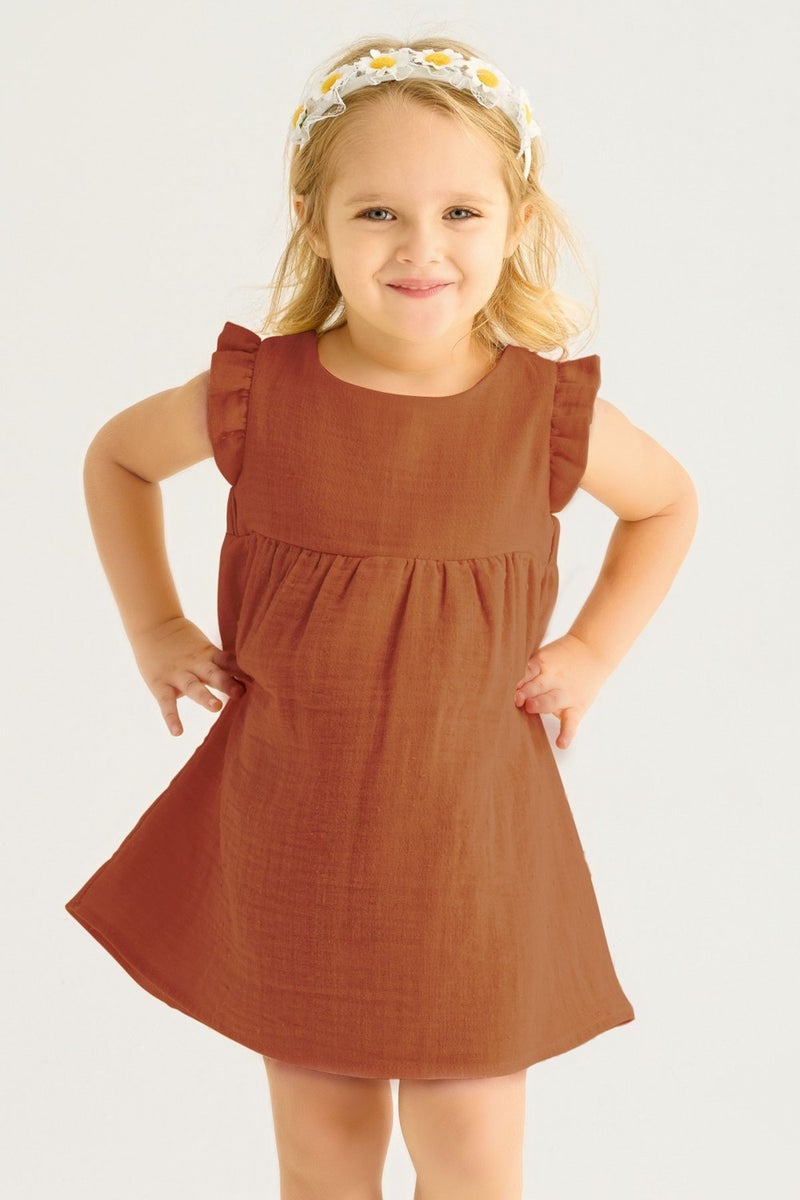 Zepkids Sleeveless Textured Dress  - Image 2