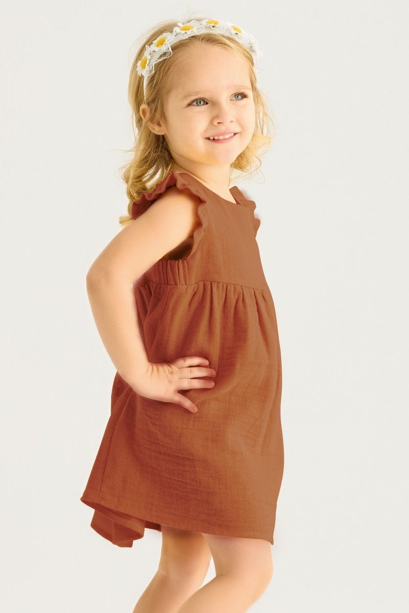 Zepkids Sleeveless Textured Dress  - Image 3