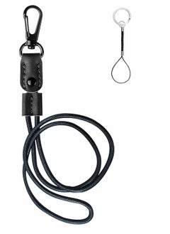 Generic Lanyard for Key, Leather Lanyard Neck Strap with Strong Metal Clip for ID Card Badge Holder, Keys, Cell Phone, Mini Notebook Unisex  - Image 1