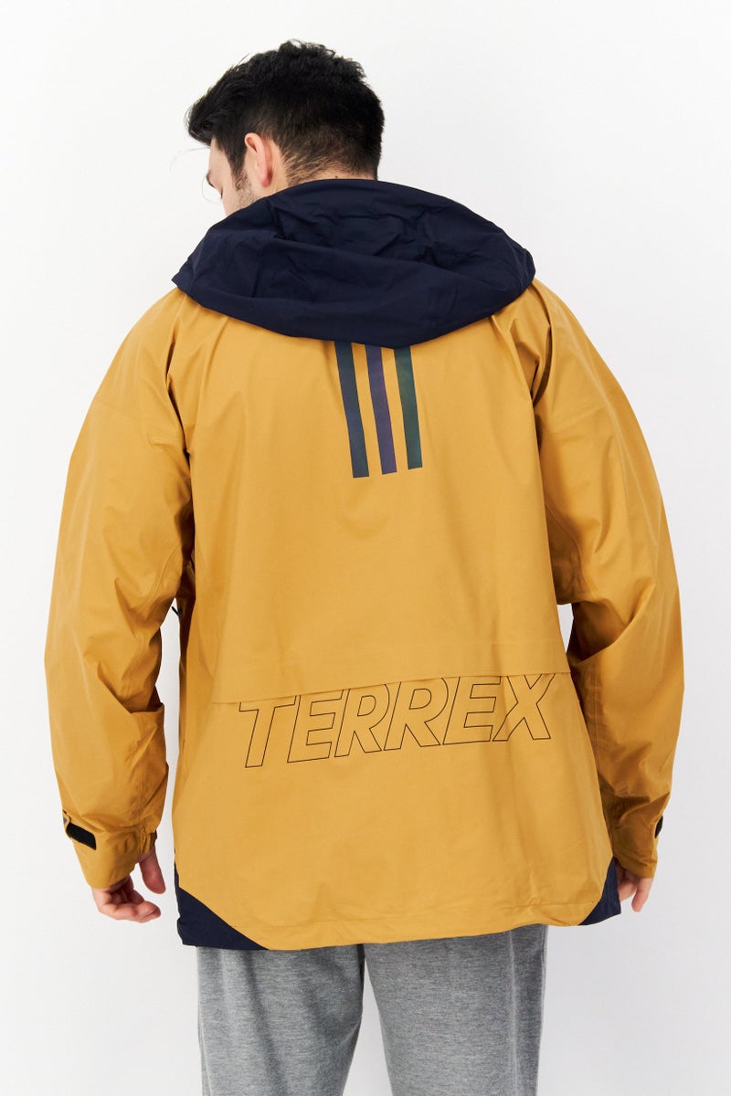 Adidas Men Sportswear Fit Brand Logo Training jacket, Brown  - Image 2