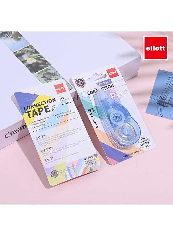 ellott 4 Pcs Cute Correction Tape, Easy-to-Use White Out Applicator for Instant Corrections – Ideal for School, Office, and Stationery Supplies - Image 3
