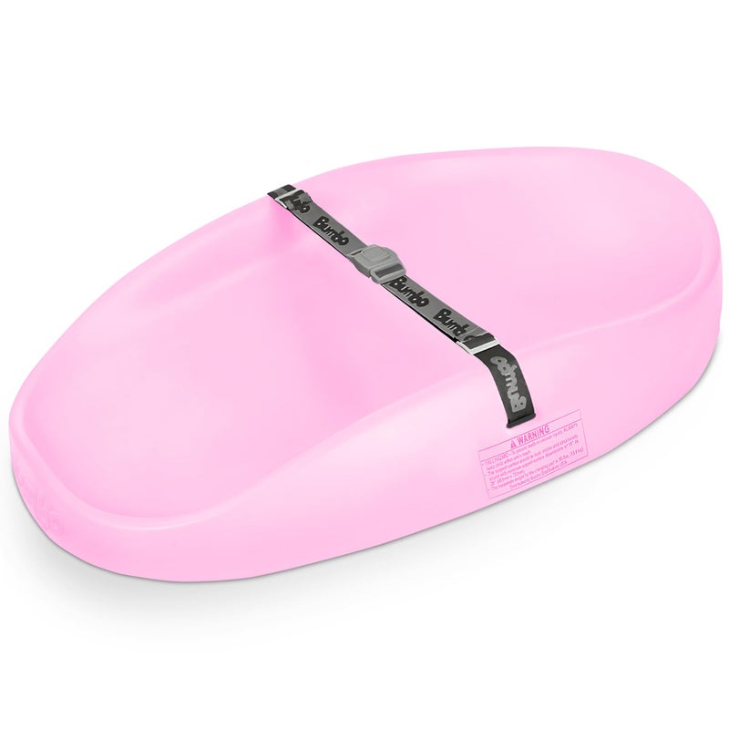 Bumbo Bumbo Baby Diaper Changing Pad Wipeable On The Go Mat Changer with Restraint Belt Pink 