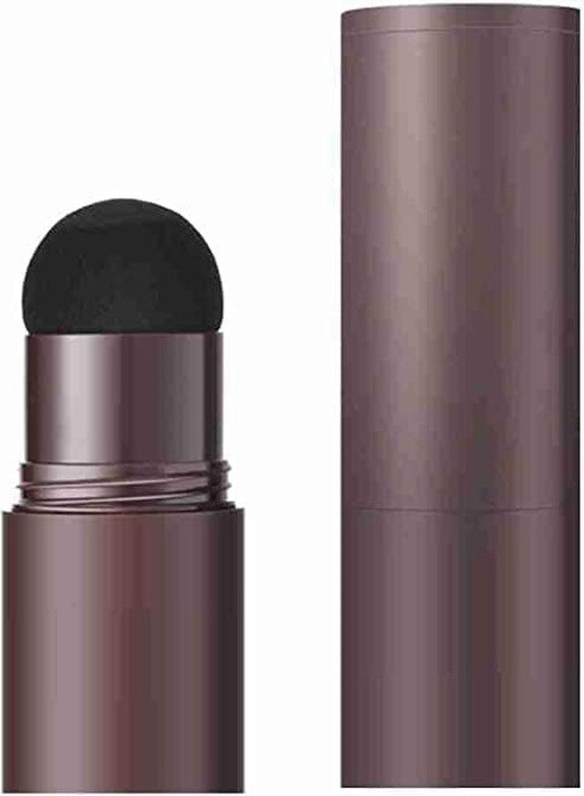 VENIVA Natural Hairline Powder eyebrow Hair Shading Sponge Pen, Hairline Stick,Quick Root Touch-Up,Waterproof Hair Root Concealer For Thinning Hair Waterproof Hair Root Concealer (Black) - Image 1