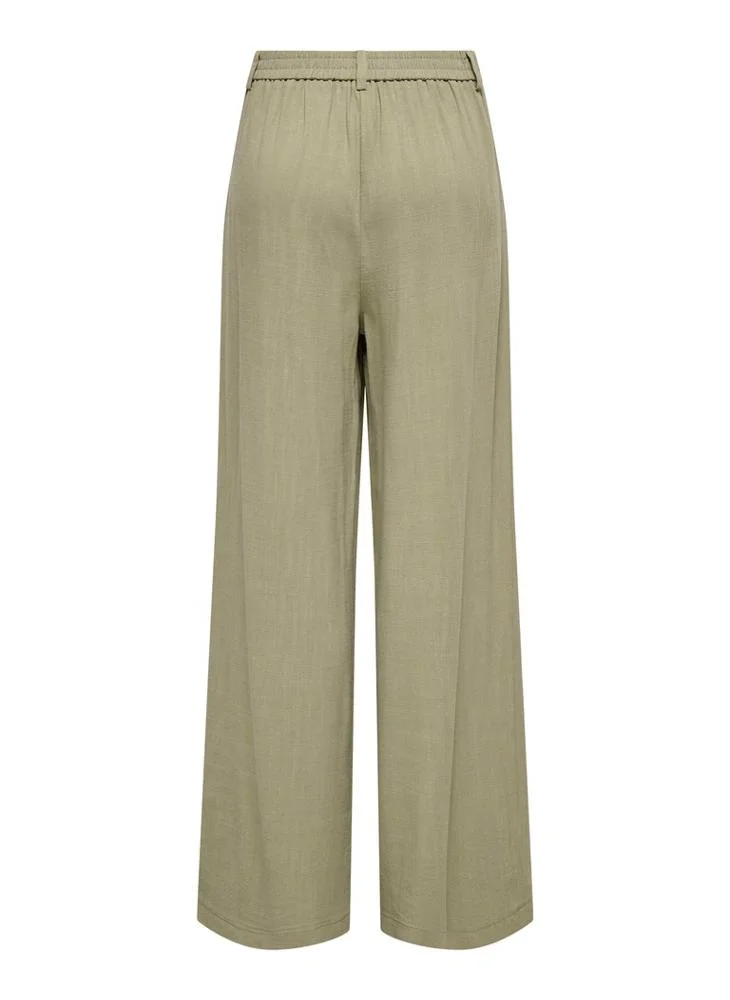 Only Emmia-Siesta Linen Wide Pant
