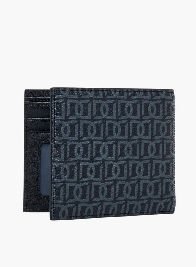 دوتشيني Monogram Print Bi-Fold Wallet