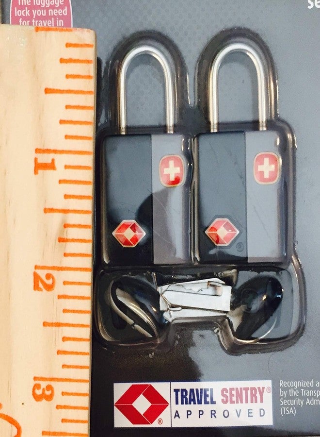 SWISSGEAR أقفال مفاتيح السفر وعلامات الأمتعة من سويس جير - مجموعة من 2 لكل منهما - Image 3