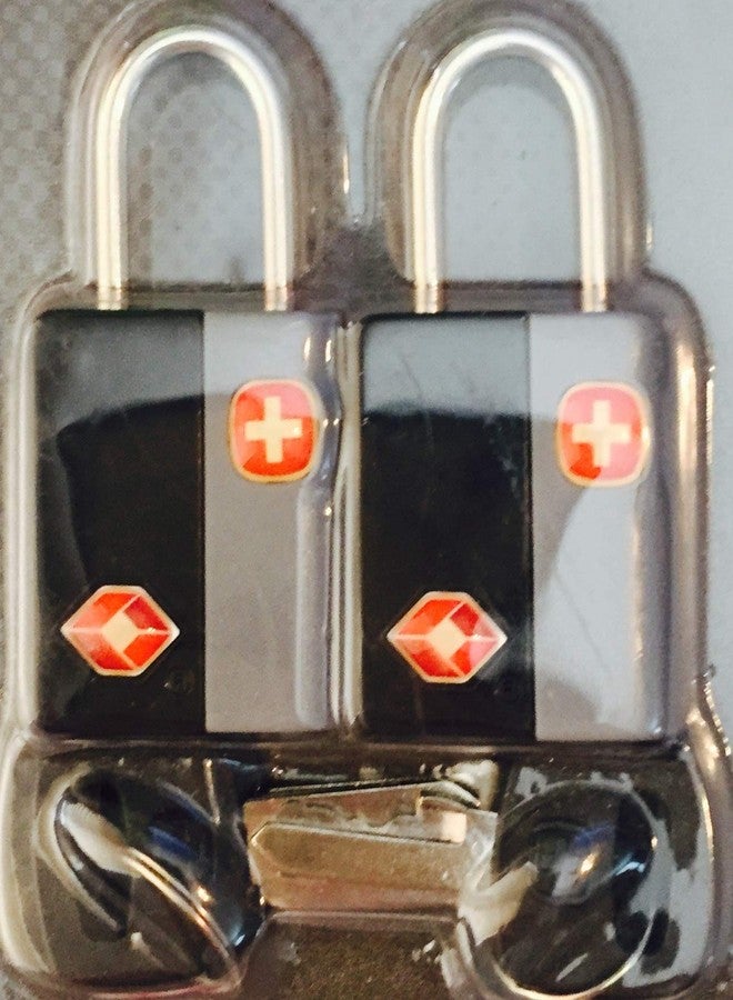SWISSGEAR أقفال مفاتيح السفر وعلامات الأمتعة من سويس جير - مجموعة من 2 لكل منهما - Image 2