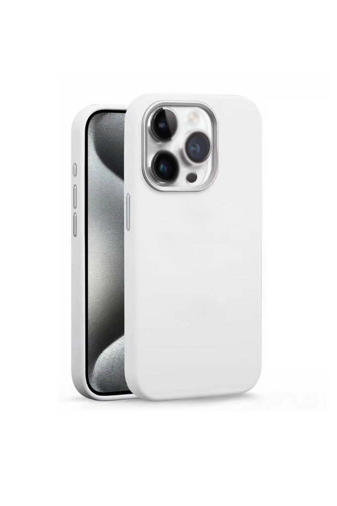 iPhone 14 Pro Max Case White | Slim & Lightweight Shockproof Protective Back Cover | Soft Silicone TPU Anti-Scratch Case for iPhone 14 Pro Max (6.7 inch) - Image 1
