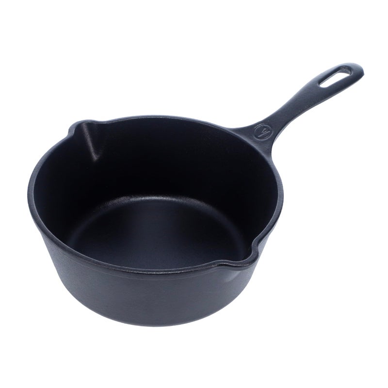 Victoria Cast Iron Saucepan, Cast Iron Melting Pot, Made in Colombia, 2QT - Image 1