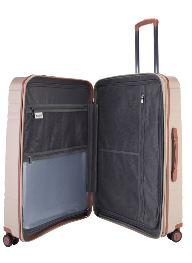 SONADA - Sonada Unbreakable Luggage Unisex ,Double Zipper ,Expandable, TSA Lock With 4 Double Silent Wheels Set of 4 (Black) - Image 1