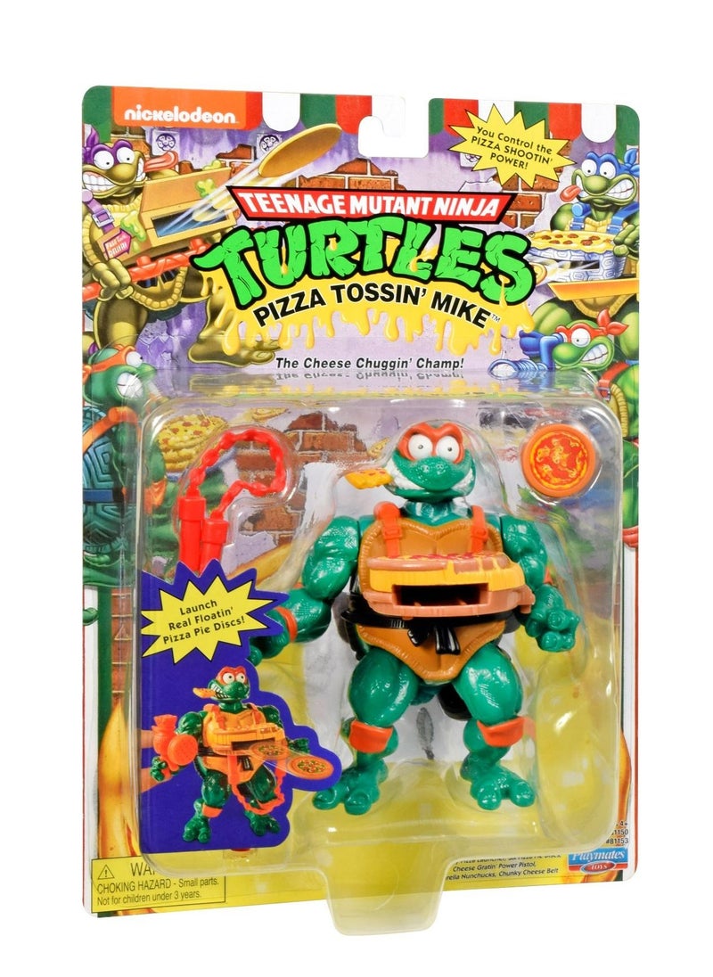 Teenage Mutant Ninja Turtles Teenage Mutant Ninja Turtles: Original Classic Pizza Tossin' Michelangelo Figure  - Image 2