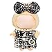 CHICHO Premium Doll Clothes for Labubu Luxury Chic Style Set for 17cm Dolls Doll Outfit for Display Collectors Gift Cute Miniature Fashion Accessories Black Crown Clothes Only - Image 3