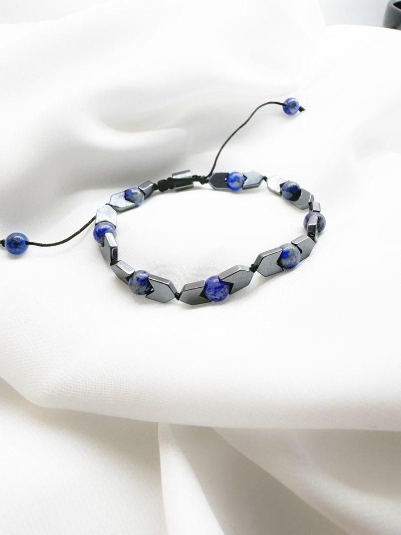 Amber Point Blue Shine Bracelet