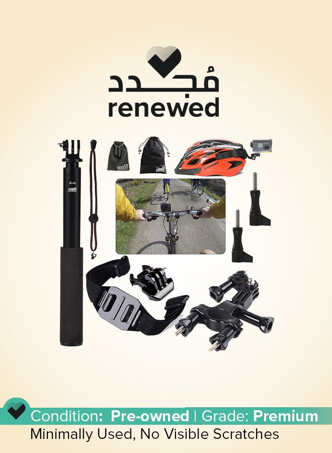 EEEKit Renewed - 3 In 1 Cycling Solution Kit for GoPro (Black/Silver) - Image 1