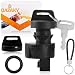 QAZAKY Ignition Key Switch Compatible with Polaris Magnum 325 330 500 Trail Boss 325 330 Hawkeye 300 325 400 4012164 4012165 4011142 4011002 4010390 Sportsman Ranger RZR ATV UTV - Image 2