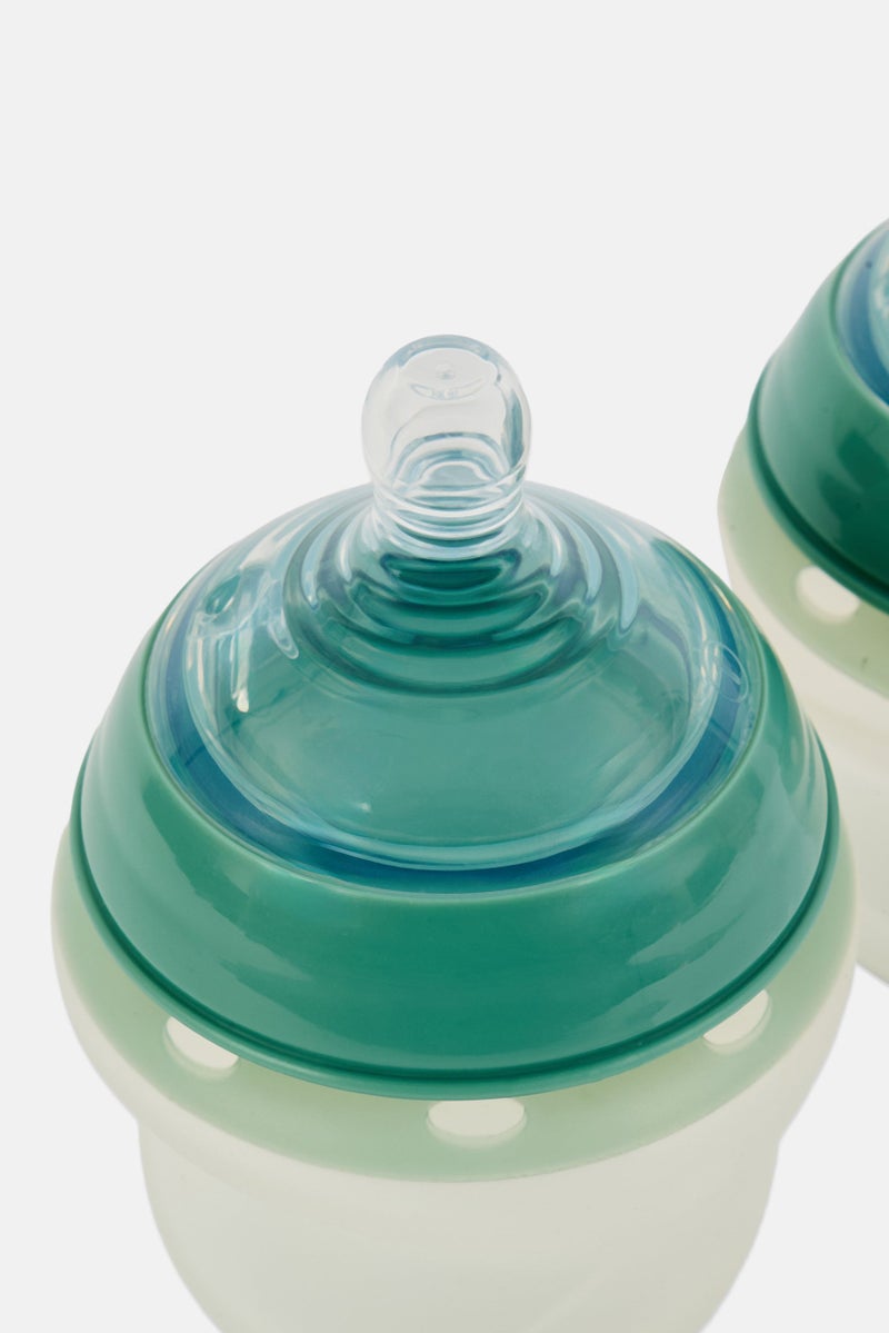 tommee tippee 2 Pieces Baby Feeding Bottles 150ml, Clear - Image 4