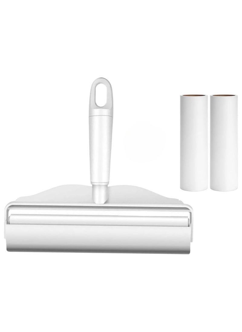 Arify-Tech Arify – 6.3” (16cm) Large Lint Roller with Extra Sticky 180 Sheets, 2 Refills Tearable Sticky Fluff Roller for Pet Hair Clothes Carpet Car Seat and Cushions. (With 2 Refills)  - Image 1