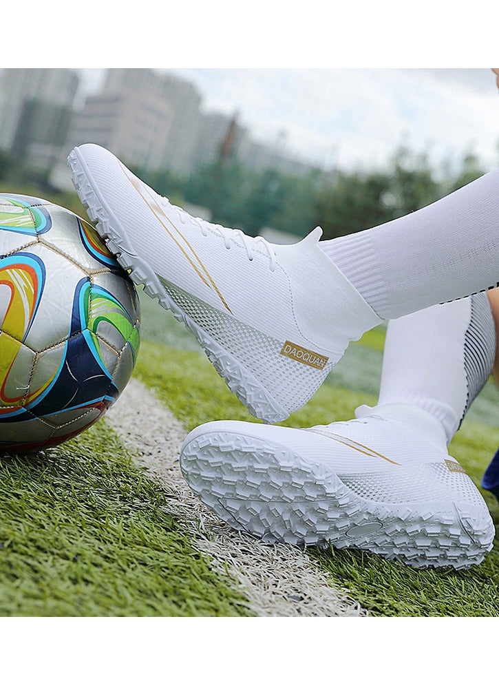 SKT Shiketro Men's football shoes, suitable for outdoor and indoor professional teenage boy football shoes, men's and women's universal football shoes.  - Image 3