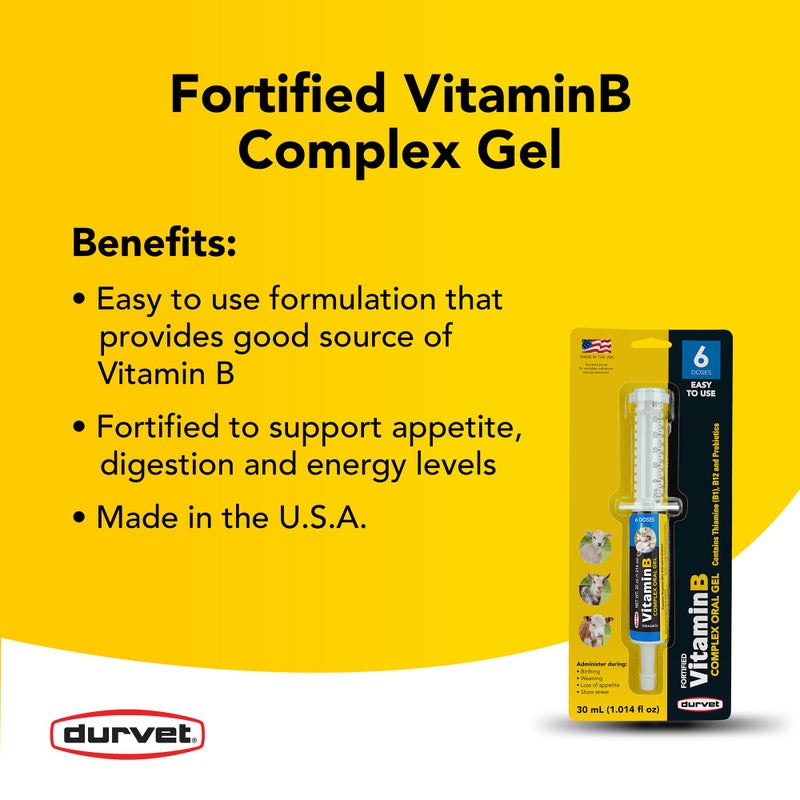 Durvet Vitamin B Complex 30ml - Image 1