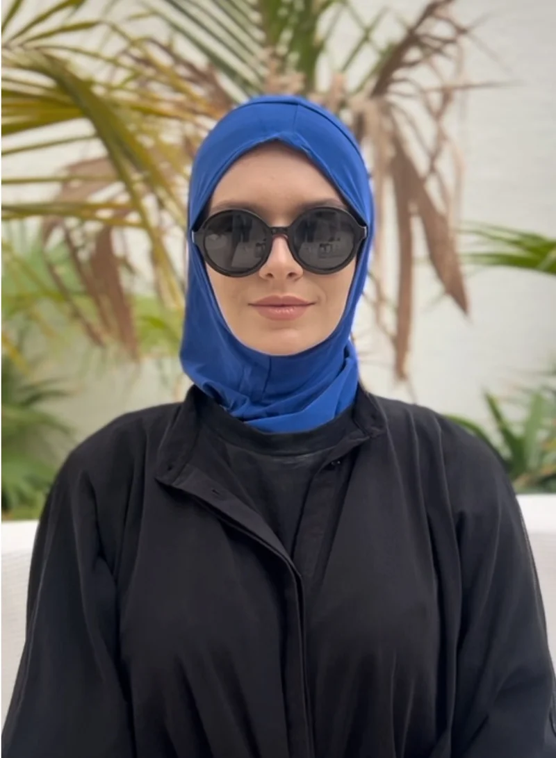 Blue Pull Over Hijab