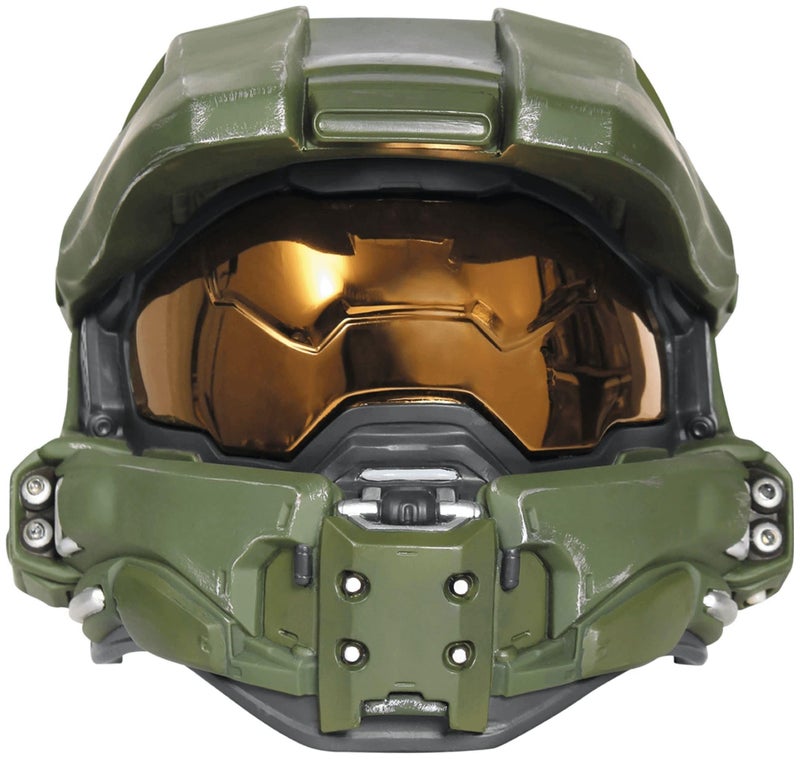 Disguise Halo Master Chief Light-Up Boys' Helmet, Green - Image 1