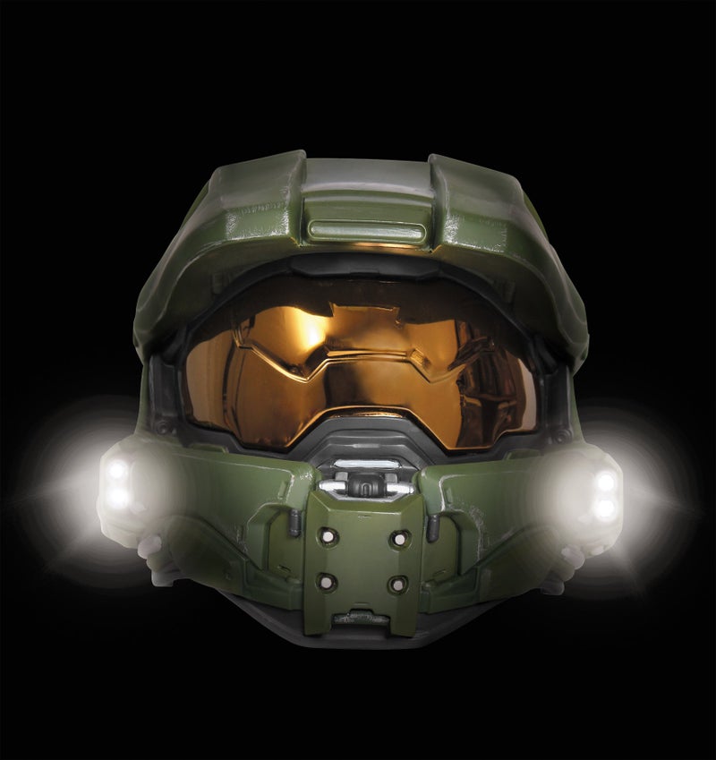 Disguise Halo Master Chief Light-Up Boys' Helmet, Green - Image 2