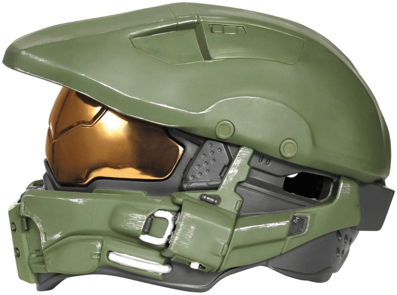 Disguise Halo Master Chief Light-Up Boys' Helmet, Green - Image 3