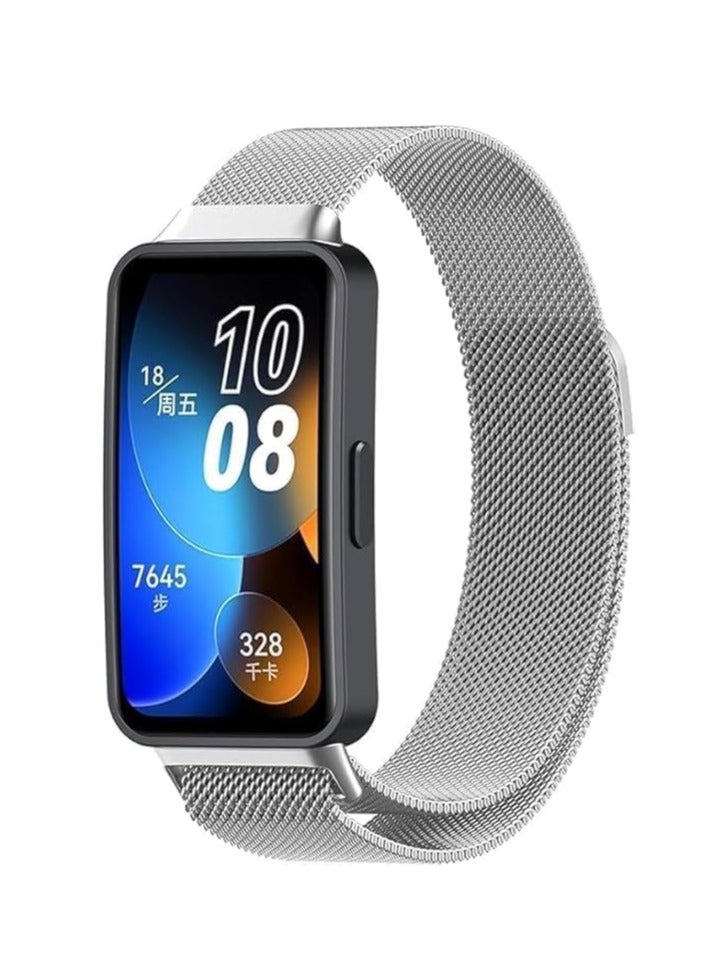 Strap For Honor Band 10 / Huawei Band 10 Smart Stainless Steel Wristband Bracelet For Huawei Band 10 Replacement Wristband Bracelet. - Image 1