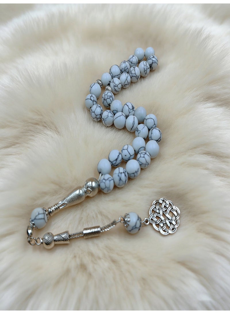general 33 Artificial Stone Prayer Beads/Tasbih/10MM - Image 5