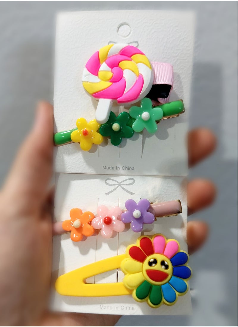GoodBuy - Set of four girly kids hair accessories - Image 1
