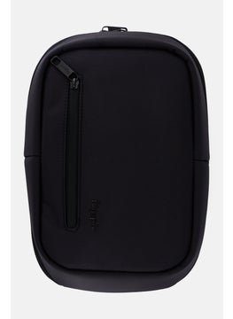 Algspar Men Brand Logo Cross Body Bag 32 H x 20 L x 7 W cm, Black  - Image 1