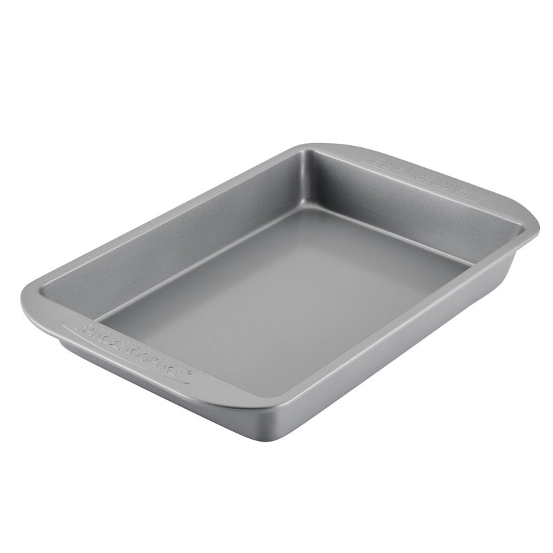 Farberware Nonstick Bakeware Baking Pan / Nonstick Cake Pan, Rectangle - 9 Inch x 13 Inch, Gray - Image 1