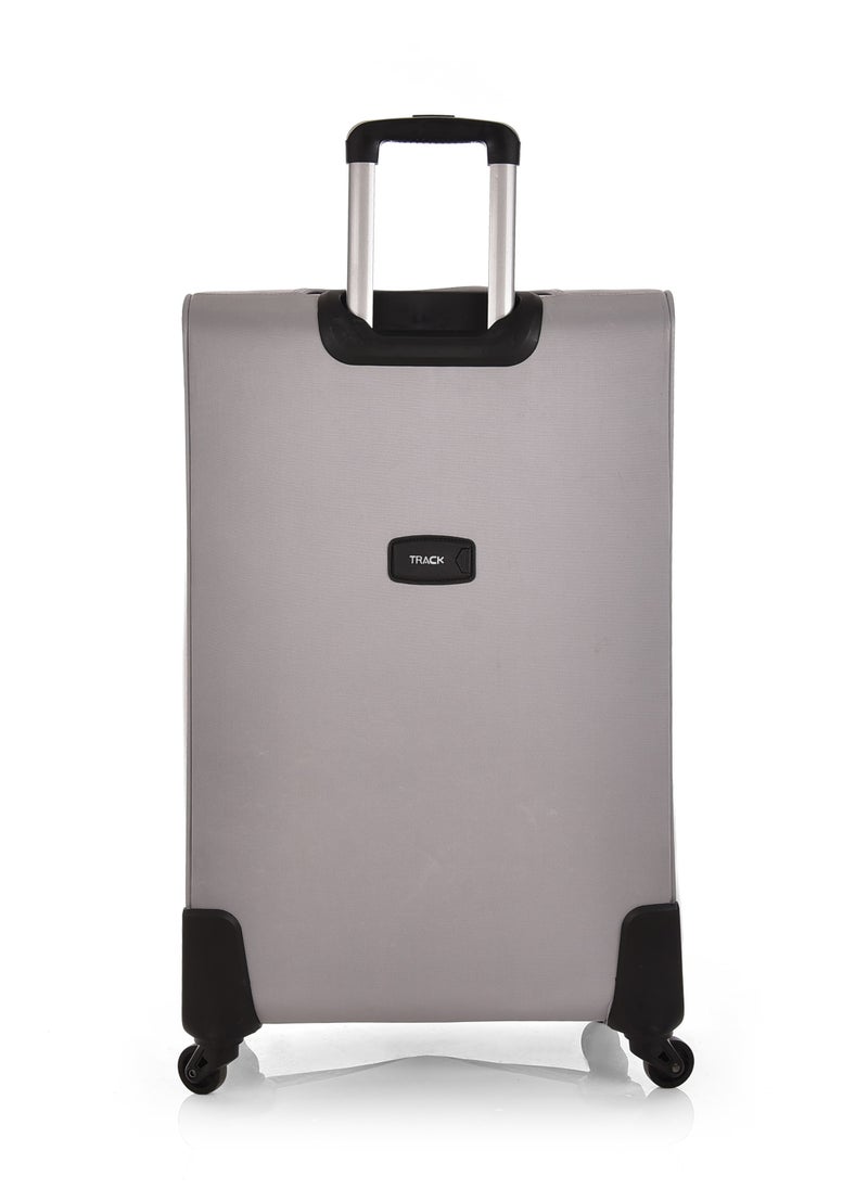 Track - Track Luggage Soft Fabric Trolley Travel Bag 4 Piece Set Size 20/24/28/32 Inch 8079/4P - Image 1