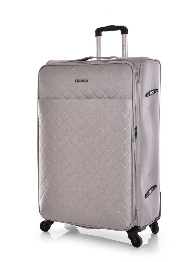 Track - Track Luggage Soft Fabric Trolley Travel Bag 4 Piece Set Size 20/24/28/32 Inch 8079/4P - Image 1