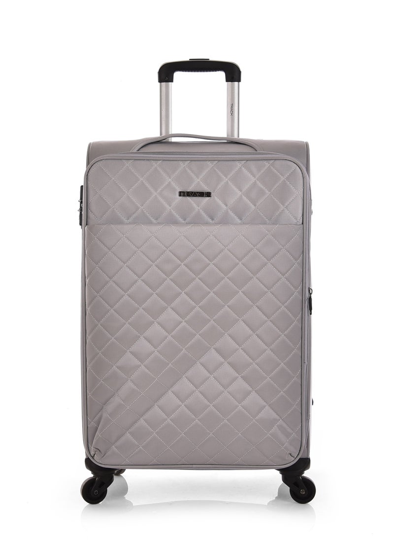 Track - Track Luggage Soft Fabric Trolley Travel Bag 4 Piece Set Size 20/24/28/32 Inch 8079/4P - Image 1