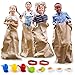 Shop Square Outdoor Field Day Games Potato Sack Race Bags for Kids and Adults Egg and Spoon Race 3 Legged Race Bands with Storage Bag - Image 3