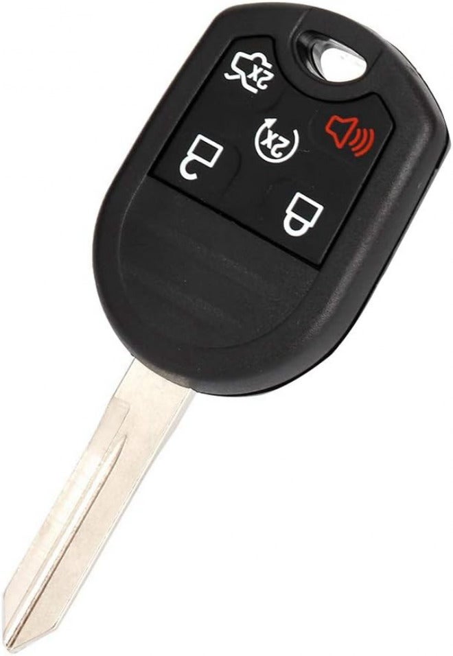 J42 5 Button Keyless Entry Remote Start Car Key Fob Control Fit for Ford Taurus, Replaces OE CWTWB1U793, Premium ABS Shell Replacement Keyless Entry Remote for Long Term Stability - Image 3