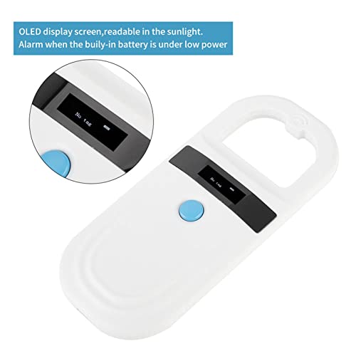 Zopsc Universal Microchip Scanner for Animals, 128 Tags Memory, FDX B & EMID, Rechargeable OLED Display - Image 5