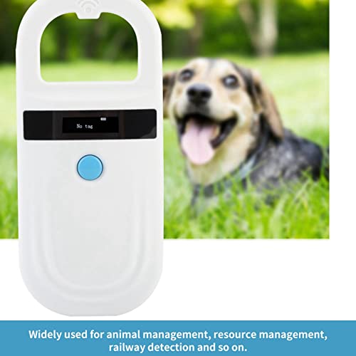 Zopsc Universal Microchip Scanner for Animals, 128 Tags Memory, FDX B & EMID, Rechargeable OLED Display - Image 4