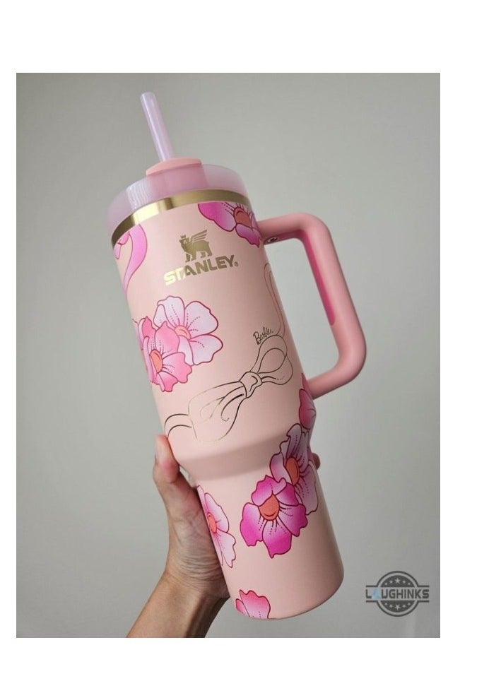 Stanley - Stanley cup H2.0 Stainless Steel with Lid and Straw for Water Iced Tea,Coffee and Smoothie - Image 1