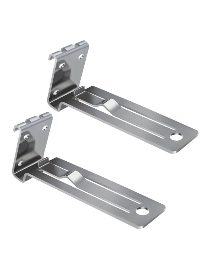 2 Pack Hangers for Hardie Board Siding Tools,5/16-Inch Fiber Cement Lap Siding Installation Tools for Hardie Plank, 1-1/4-Inch Overlap Gauge Clamps - Image 1