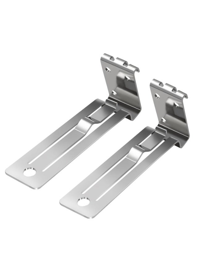 2 Pack Hangers for Hardie Board Siding Tools,5/16-Inch Fiber Cement Lap Siding Installation Tools for Hardie Plank, 1-1/4-Inch Overlap Gauge Clamps - Image 2