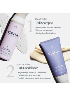 VIRTUE Virtue Full Volumizing Conditioner Thickens Hair  - Image 4