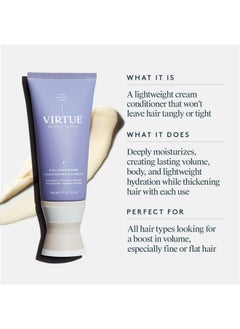 VIRTUE Virtue Full Volumizing Conditioner Thickens Hair  - Image 2